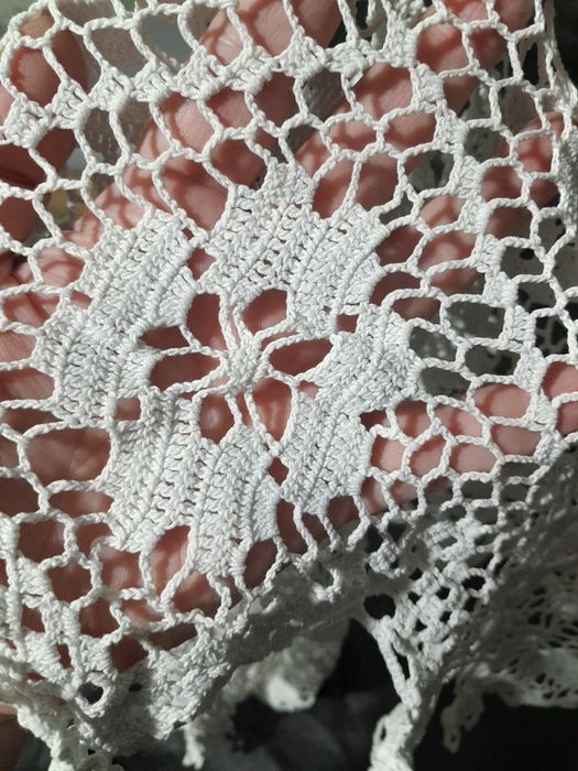 Кружево,ручная работа.Крючок.