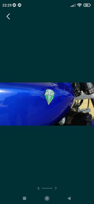Немецкий мотоцикл MZ RT 125 полностью в оригинале.Родной пробег 8600км