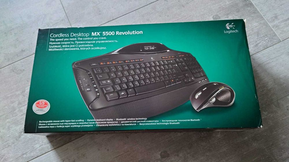 Logitech Cordless Desktop MX 5500 Revolution