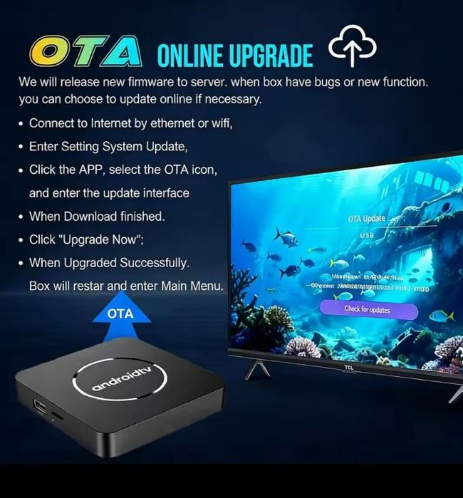 Box TV Android Q10 8K