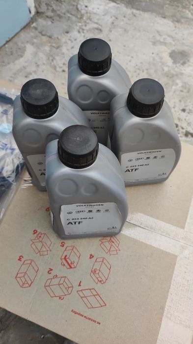 VAG ATF G 055 540 A2. Aisin 09G. Фольксваген масло в коробку.

ATF