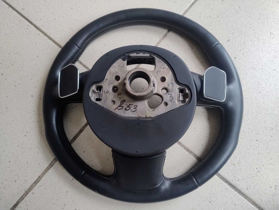 Kierownica audi s4 a4 b8 lift łopatki