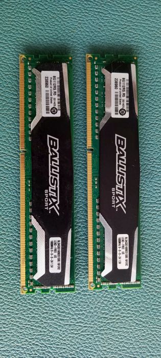 Pamięć RAM Crucial Ballistix Sport 2X4GB 1600 CL9
