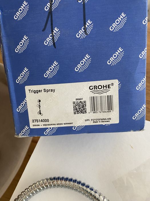 Гігієнічний набір Grohe Tempesta-F Trigger Spray 30 (27514000)