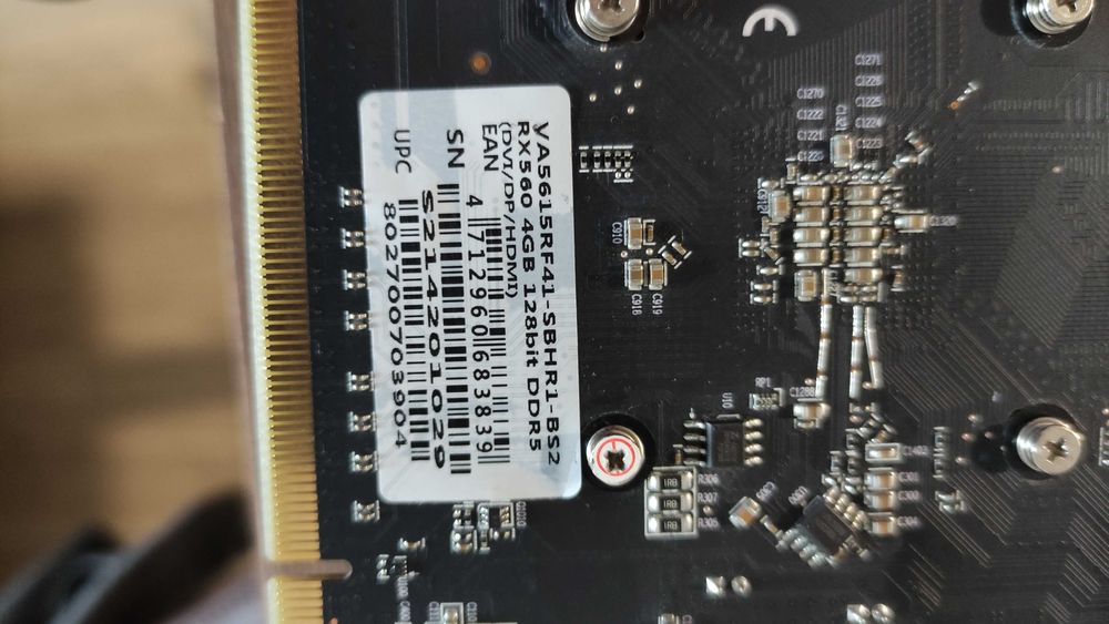 Видеокарты AMD Radeon RX 560 4GB / Тип памяти GDDR5