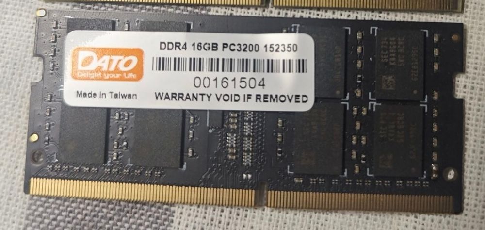 Оперативна Пам'ять для ноутбука sodimm ddr4 3200 16gb