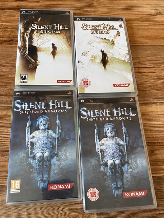 Sony PSP: Silent Hill, God of War, Tekken, Mortal Kombat, Castlevania