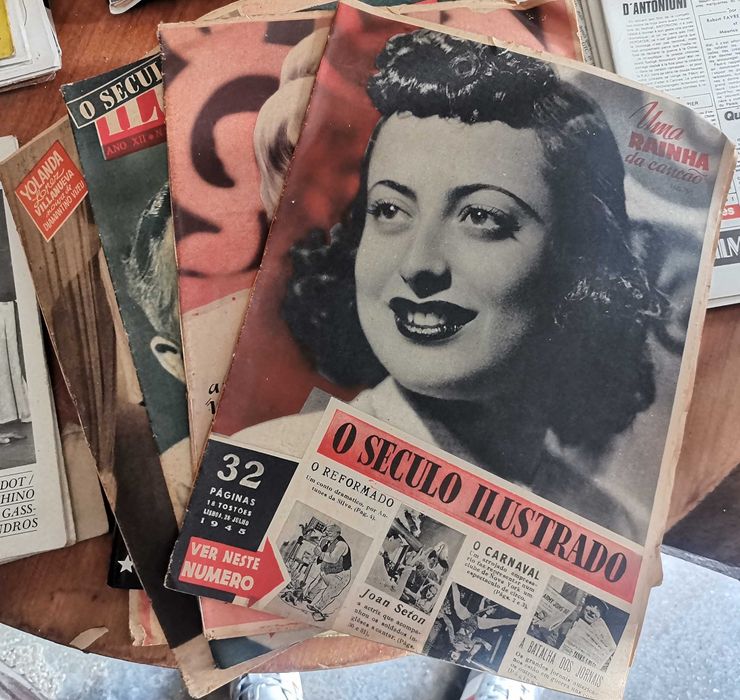 Revista Antiga O Seculo Ilustrado