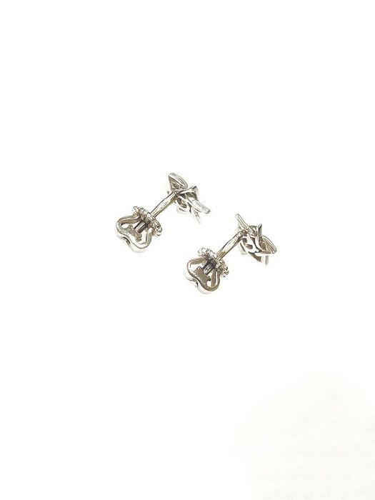 Золотые серьги с бриллиантами/Золоті сережки з діамантами