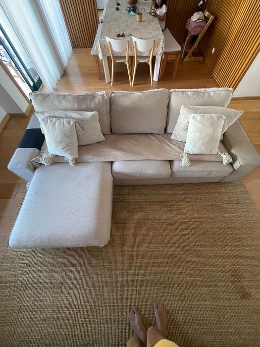 Sofa kivik com chaise longue