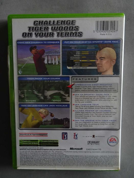 Jogo XBOX X-BOX - Tiger Woods PGA Tour 2005