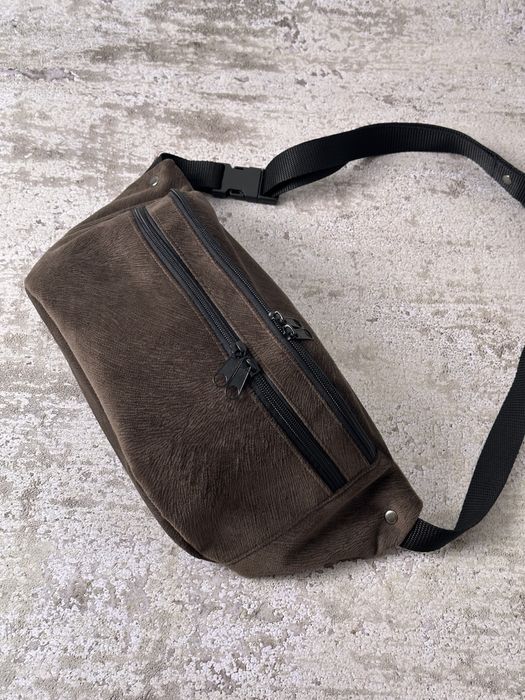 Nerka welur czekoladowy handmade