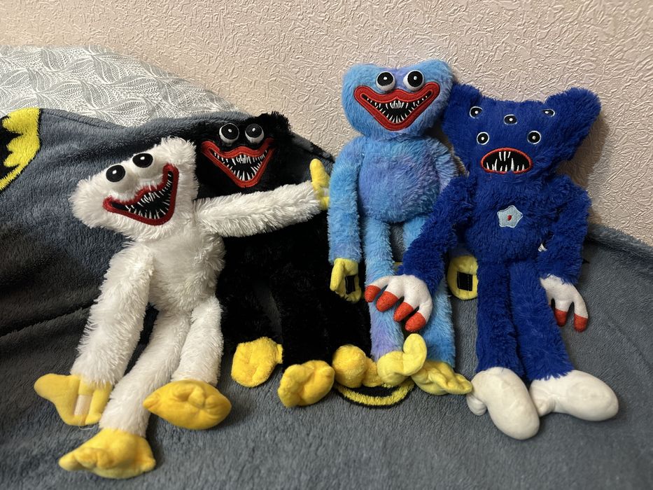 Мʼяка іграшка хагі вагі хаги ваги 40 см