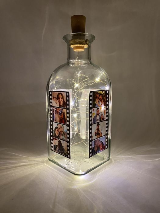 Garrafa luminaria - personalizada