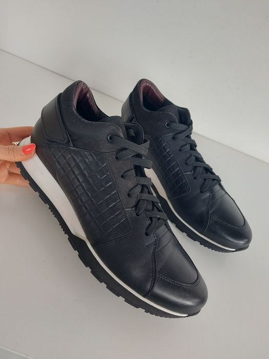 Buty męskie sneakersy skórzane Ryłko w rozmiarze 42
