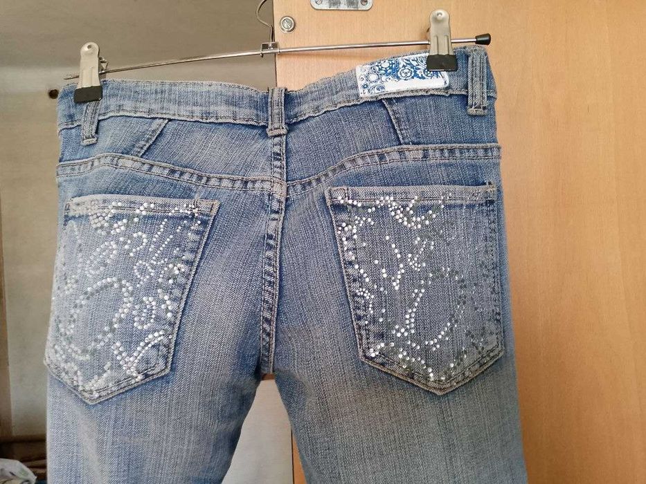 Джинси жіночі стильні Blue&Black