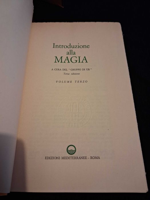 Introduzione alla MAGIA 3 volumes