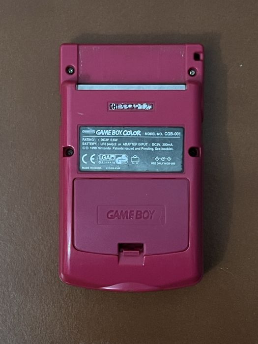 Gameboy color vermelho/azul