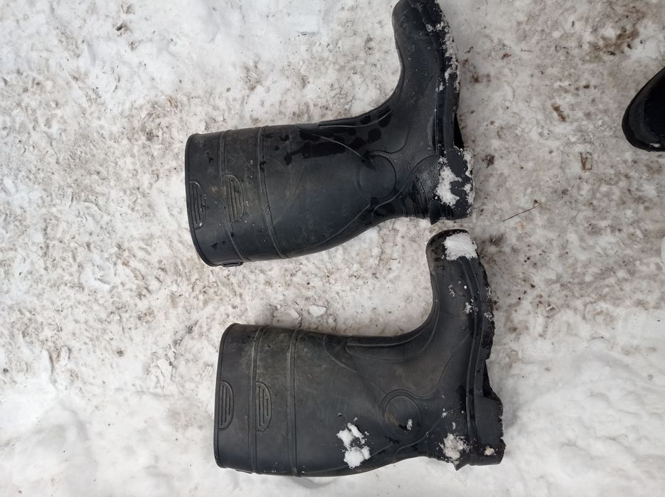 Чоботи рибальські зимові гумаки з піни 43 розмір