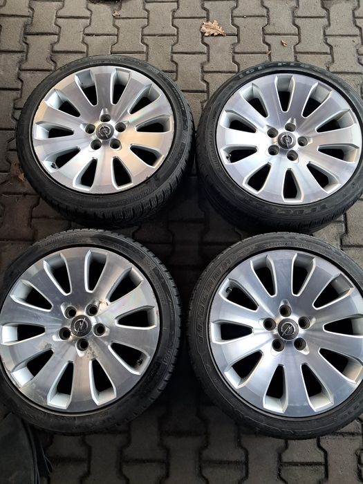 Felgi opel insignia 5x120 8.5 j 19 et 45  plus opony zimowe