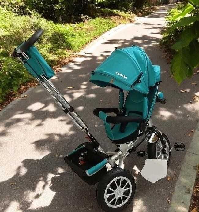 В наличии Трехколесный детский велосипед коляска дитячий