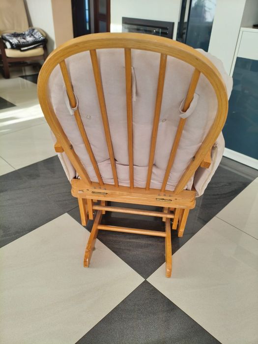 Fotel bujany regulowane oparcie