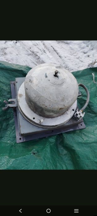 Stara lampa PKP tył wagonu