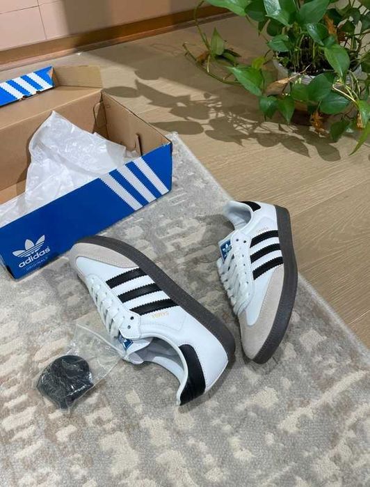 Adidas Samba bialo czarne damskie meskie sneakersy BESTSELLER R.38