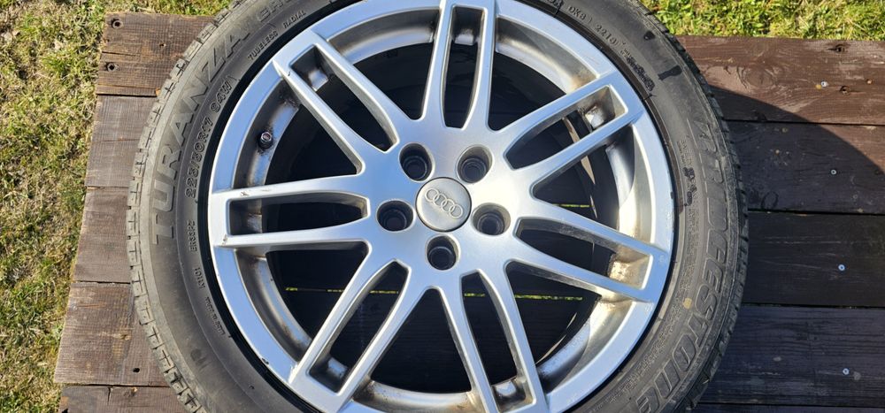 Alufelgi wzór Audi 17" 5x112 ET42 – Komplet do renowacji