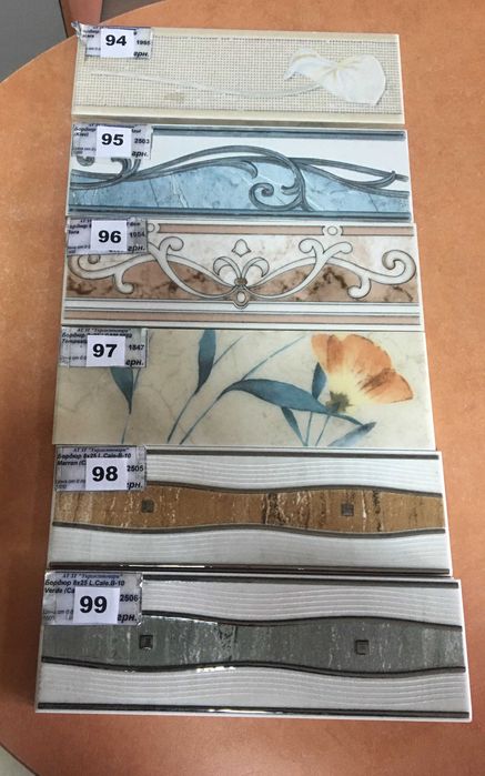 Фріз до облицьовальноі плитки