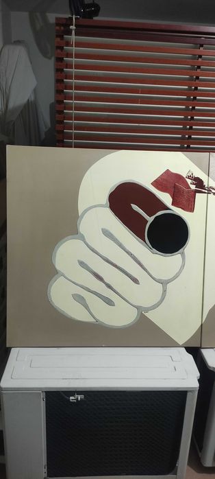 Quadros pintados á mão Novo preço