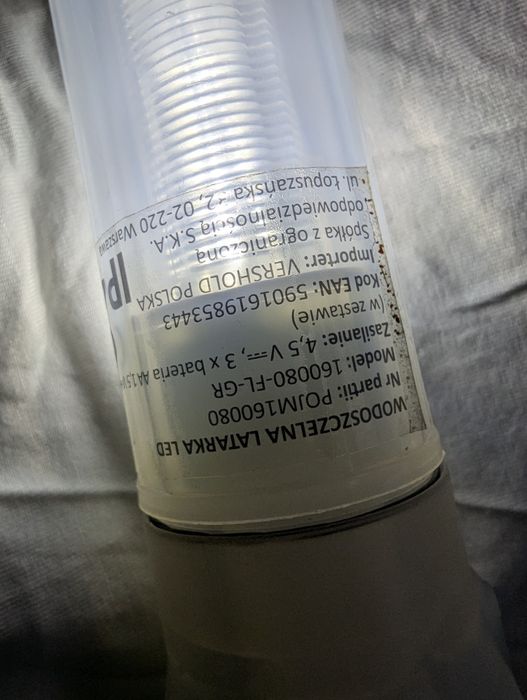 Latarka wodoszczelna