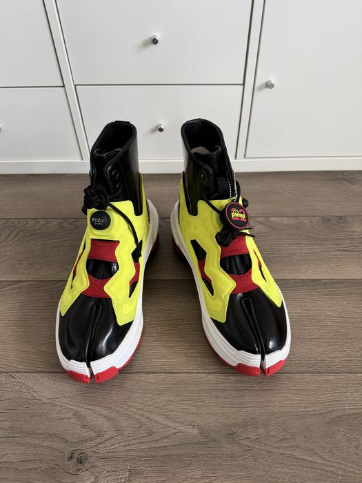 Maison Martin Margiela х Reebok Tabi Instapump Fury Oxford High 45р