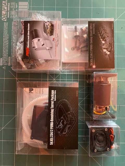 Puma 1/16 SdKfz 234/2 rc z dodatkami i Elmodem.