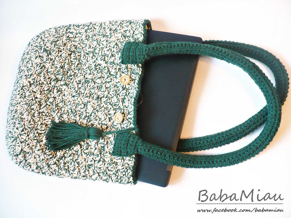 Torebka aktówka handmade - różne kolory!