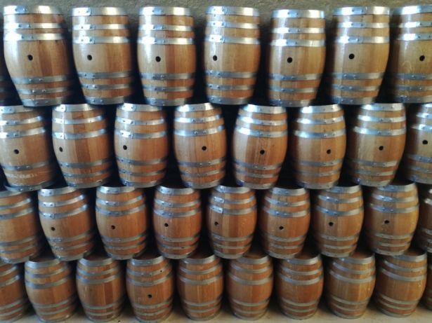 Vasos/Celhas de madeira