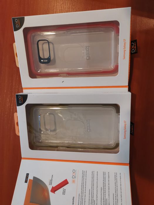Komplet 2 sztuk etui plecki case gear4 do Samsung Galaxy S7