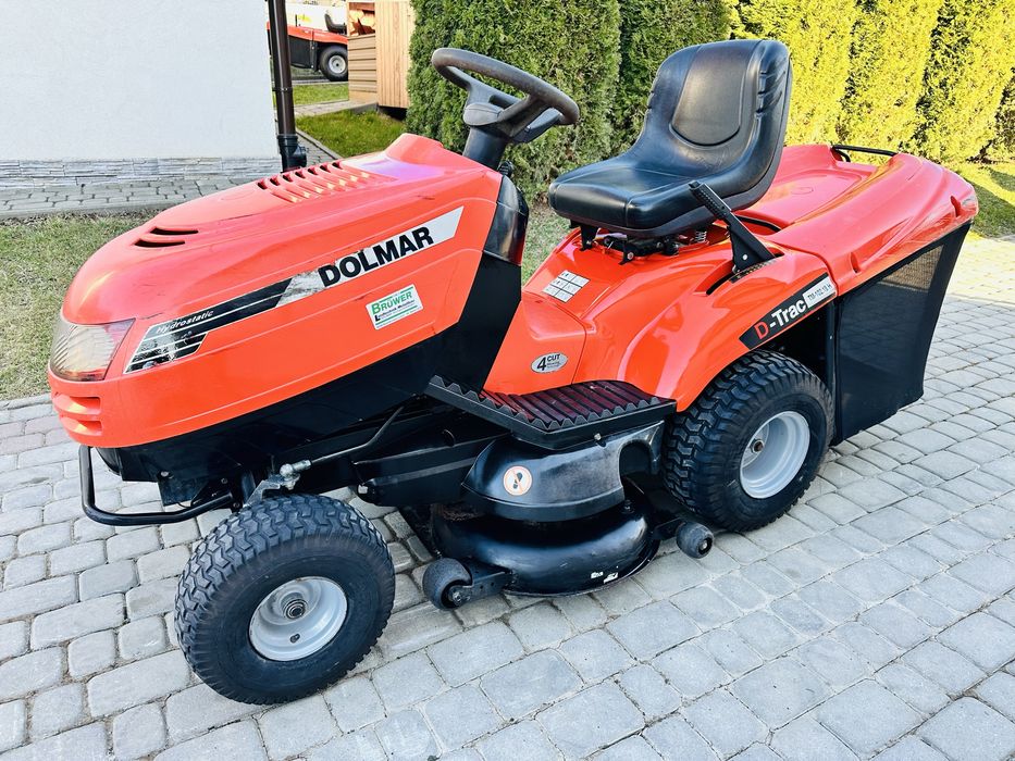 Traktorek kosiarka Dolmar Briggs 18,5 km pompa oleju kosz