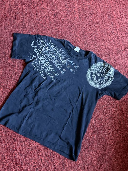 Вінтажна футболка versace jeans, versace jeans tee
