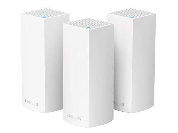 Mesh-система Linksys WIFI 6 (2,4GHz+2x5GHz) 4.2 Gbps 802.11ax до 400м²