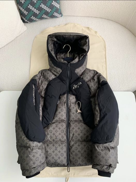 Пуховик louis vuitton termoreactive heet reactive луи виттон куртка