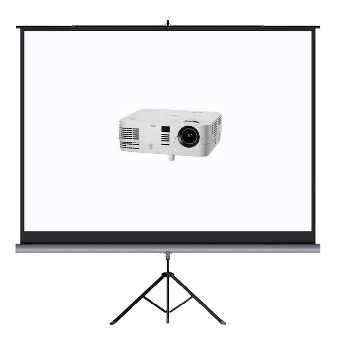 Аренда прокат проектора проэктора и экрана