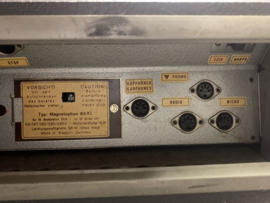 Magnetofon 85 Telefunken