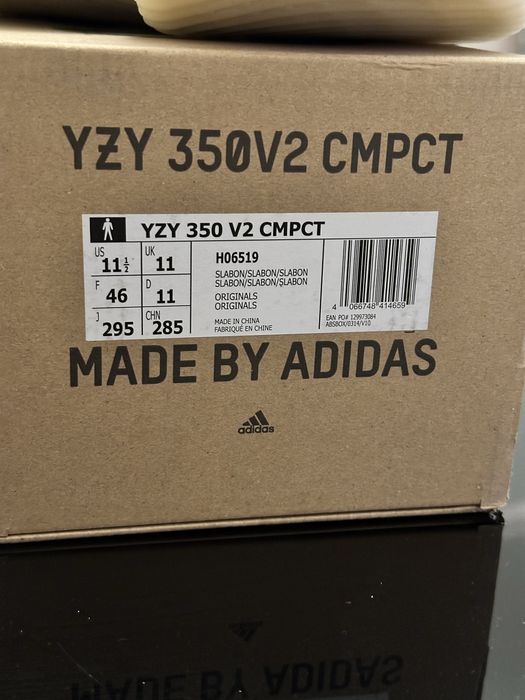 Nowe Buty adidas YZY rozmiar 46 Yeezy 350 CMPCT pudełko karton