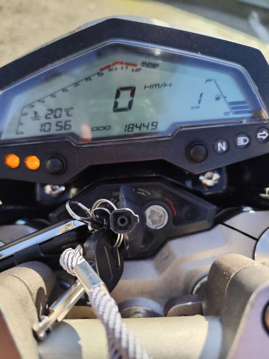 Zontes Gx1 125, cor preta