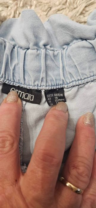 Niebieskie krótkie spodenki Esmara 42