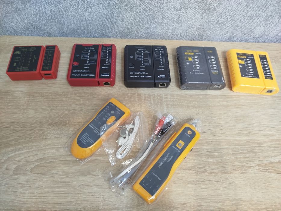 Тестер витой пары, RJ45 (rg45), интернет кабеля