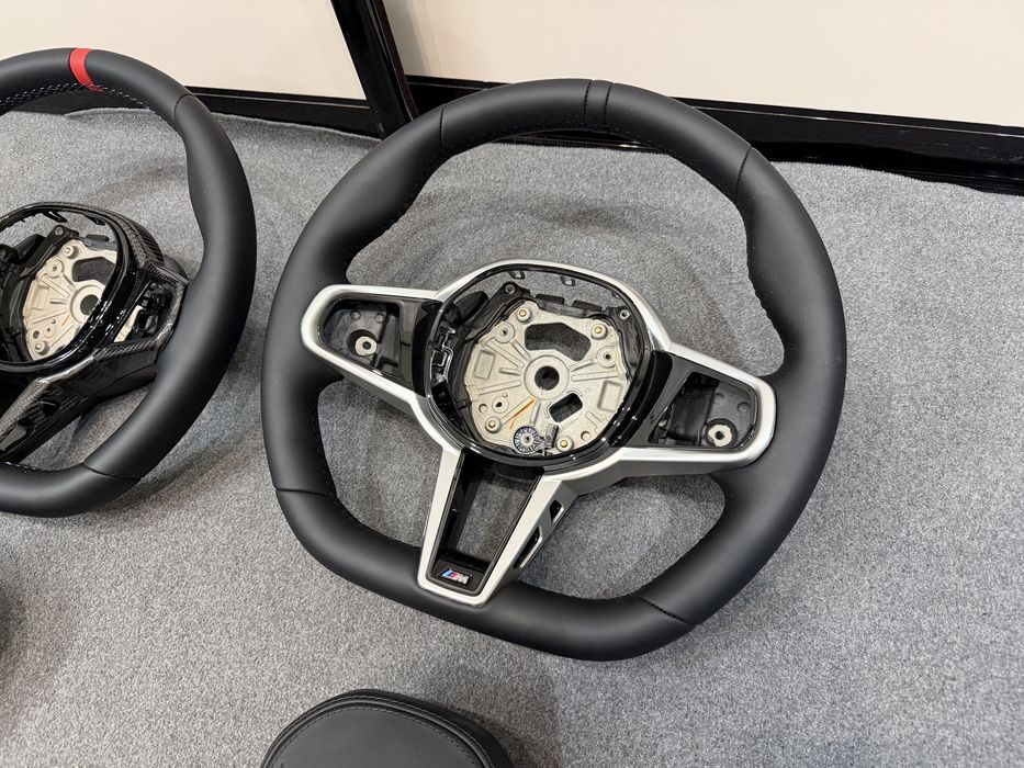 BMW M-пакет кермо LCI G Series, руль з подушкою airbag, карбон і сірий