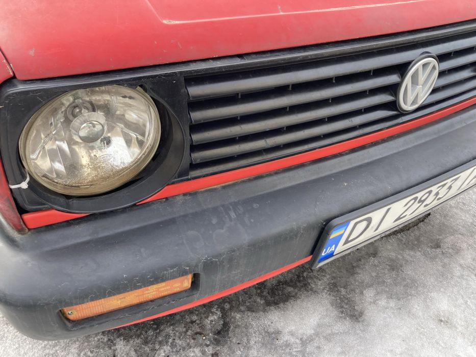 Ришітка з глаткими фарами golf 2