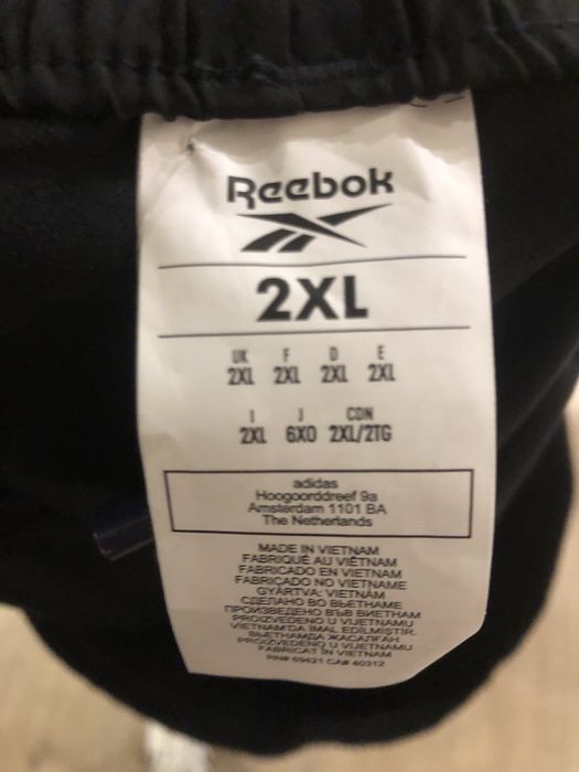 Spodnie dresowe Reebok 2XXL nowe